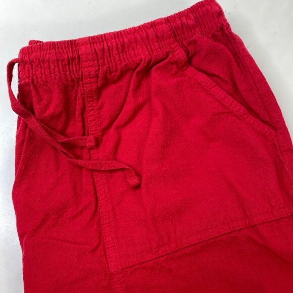 Erika Womens Petite Red Drawstring Pants Size PXL - Picture 4 of 7